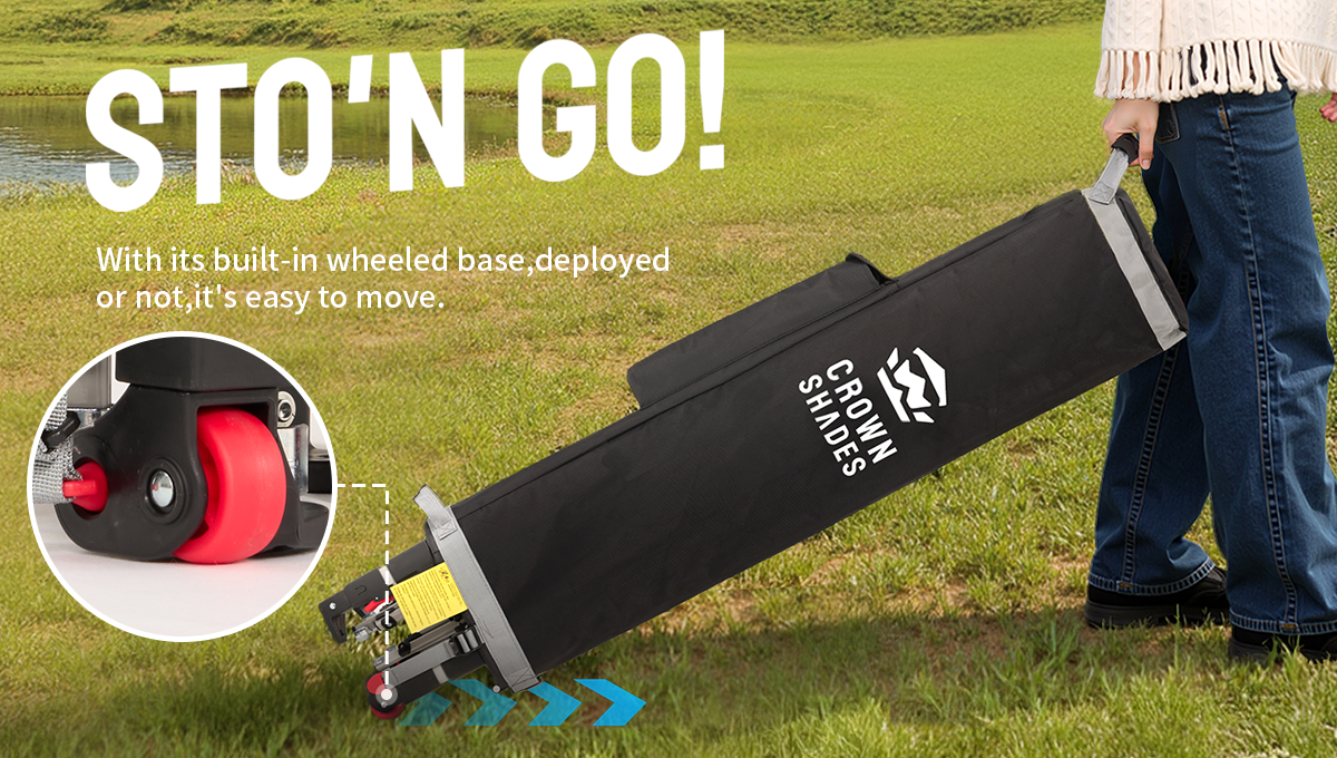 Canopy Accessories Guide | Crown Shades® Sidewalls, Tops, Sandbags & Sto'N Go Cover Bag