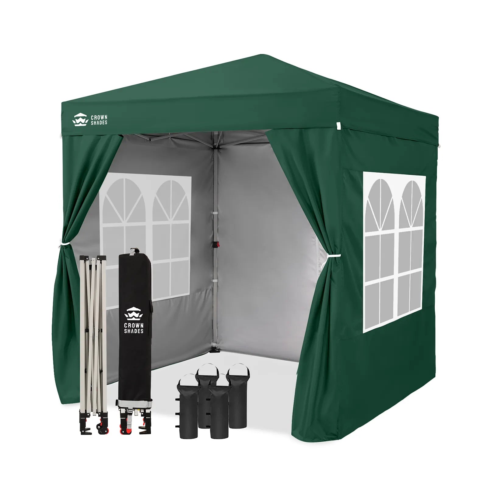 ArdenShade 2 x2m Pop Up Gazebo with 4  Sidewalls